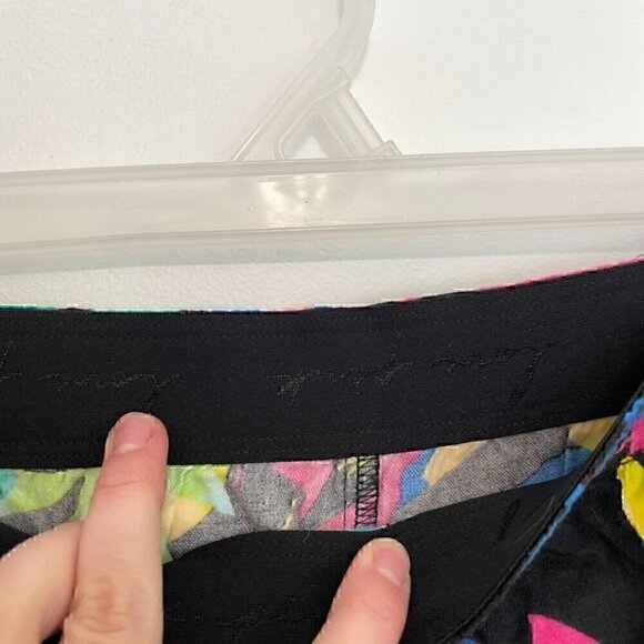 NEW NWT VICTORIAS SECRET VS PINK Sleep Boxy Tropical Leaves Floral Multi Pajamas - Picture 6 of 12